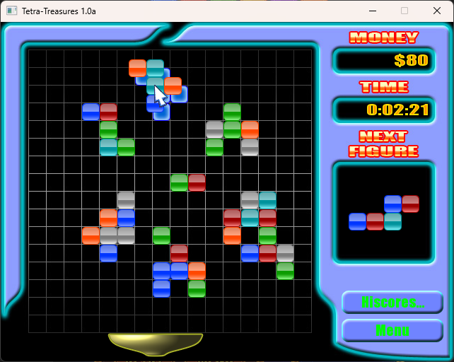 Tetra Treasures Screenshot